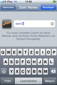 name of the app icon